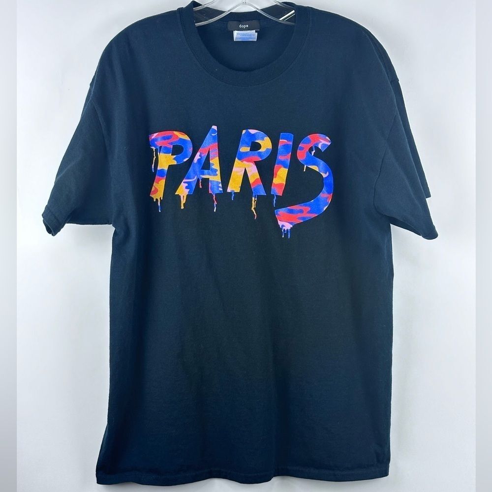Unisex Paris France Short Sleeve Tee Shirt